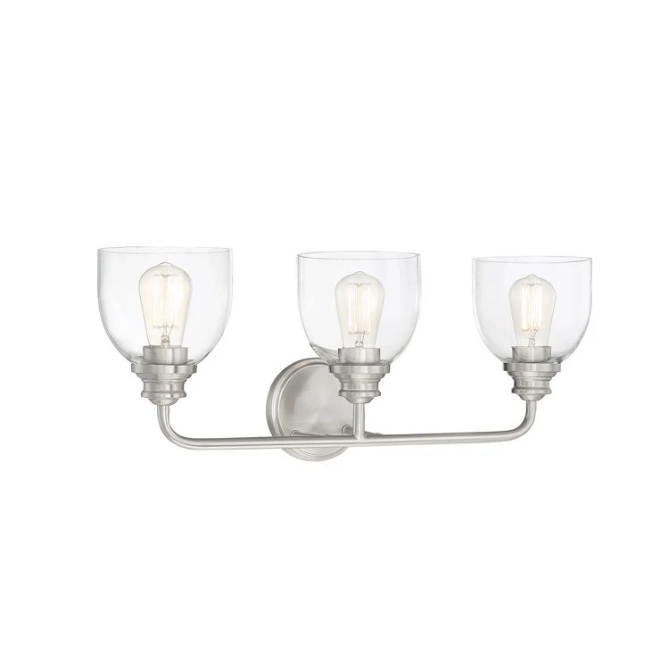 Vale Three-Light Bathroom Vanity Fixture - Frankwebs