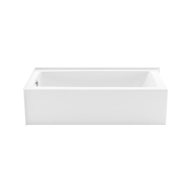 Tub Mackenzie 60L x 30W Inch Corner Access Right Hand White AcrylX - Frankwebs