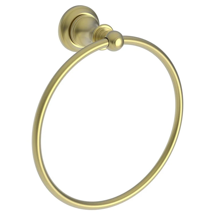 Towel Ring Sutton 8 Inch Closed Satin Brass PVD Brass 3-1/3 Inch - Frankwebs