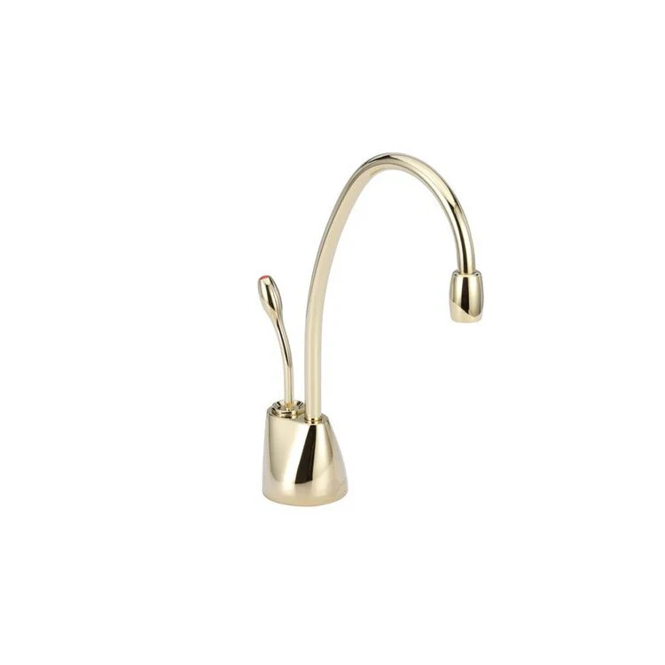 Hot Water Dispenser Indulge Contemporary 1 Lever Swivel French Gold - Frankwebs
