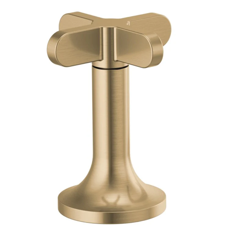 Handle Kit Odin Zinc 2 High Cross Brilliance Luxe Gold ADA for Widespread Lavatory - Frankwebs