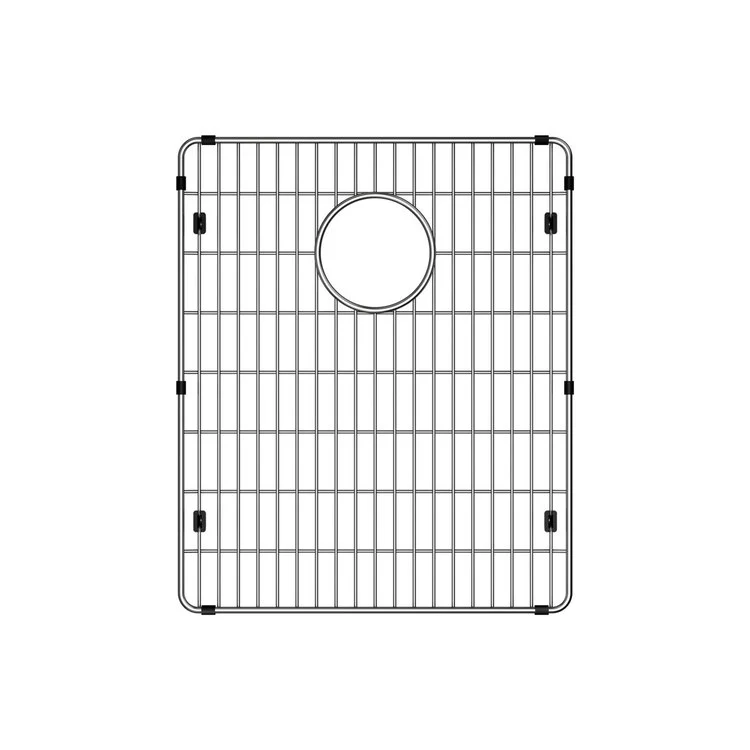 Sink Grid Crosstown Bottom Grid 14.5 x 17.5 Inch Polished Stainless Steel - Frankwebs