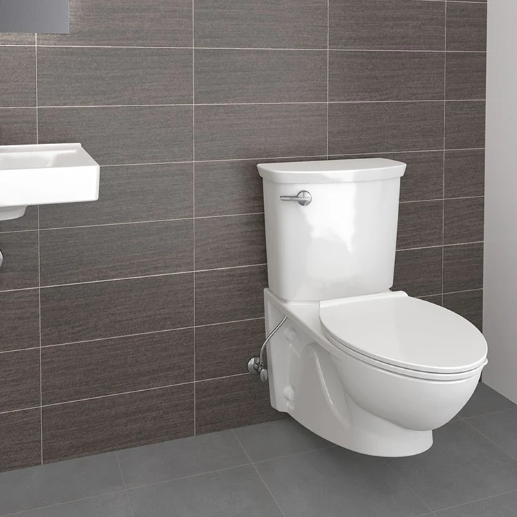 Glenwall VorMax Two-Piece Back Outlet Elongated Wall-Hung Toilet without Seat - Frankwebs