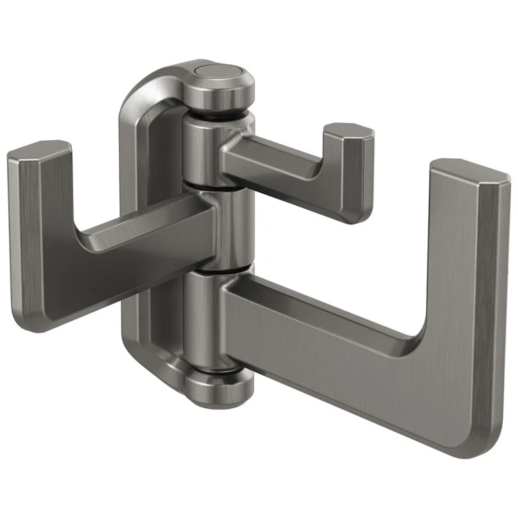 Robe Hook Levoir 3 Hook Polished Chrome 3-1/8 Inch 4-3/8 Inch Wall Mount Zinc - Frankwebs