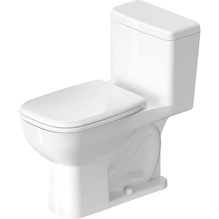 Toilet D-Code 1 Piece with Seat White Elongated 17-5/8 Inch 1.28 Gallons per Flush 12 Inch Rough-In Ceramic - Frankwebs