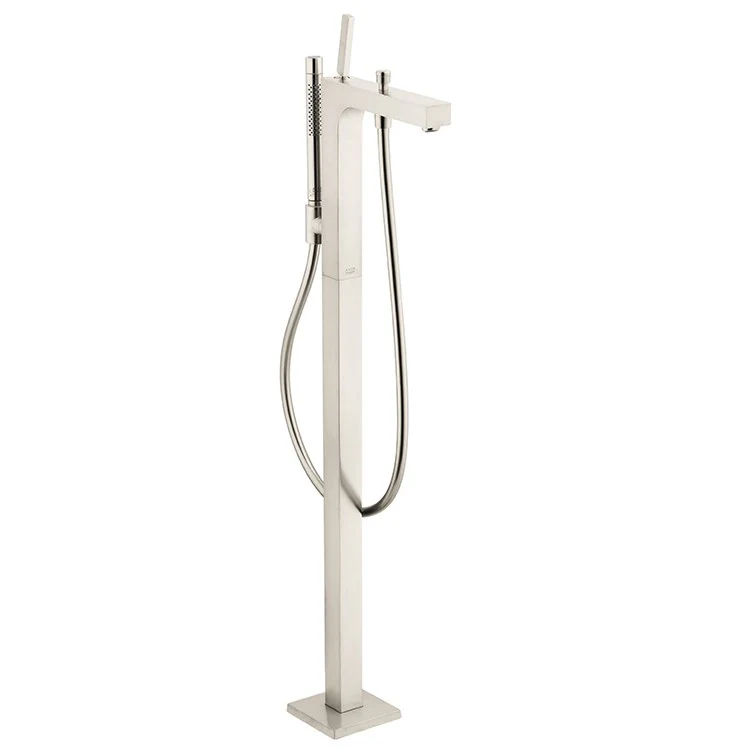 Citterio Single Handle Floor Mount Freestanding Tub Filler with Handshower - Frankwebs