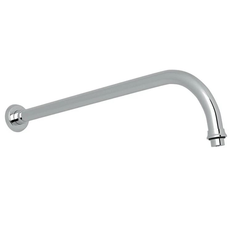 Shower Arm Holborn Polished Chrome 15 Inch 1/2IN Male Inlet & 1/2IN Male Outlet Brass Wall Mount - Frankwebs