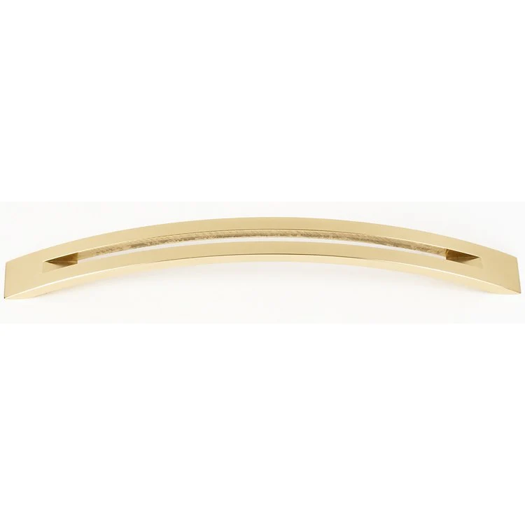 Pull Slit Top Polished Brass 8 Inch 9-1/2 Inch 7/8 Inch - Frankwebs