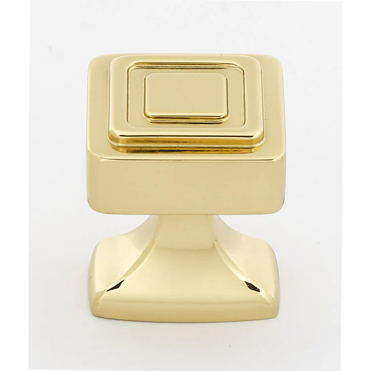 Knob Cube Square Satin Nickel Brass 1-1/4 Inch 1-3/8 Inch 1-1/4 Inch - Frankwebs