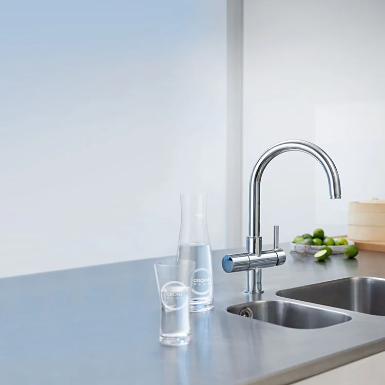 Blue Chilled and Sparkling Water Filtration System Starter Kit - Frankwebs