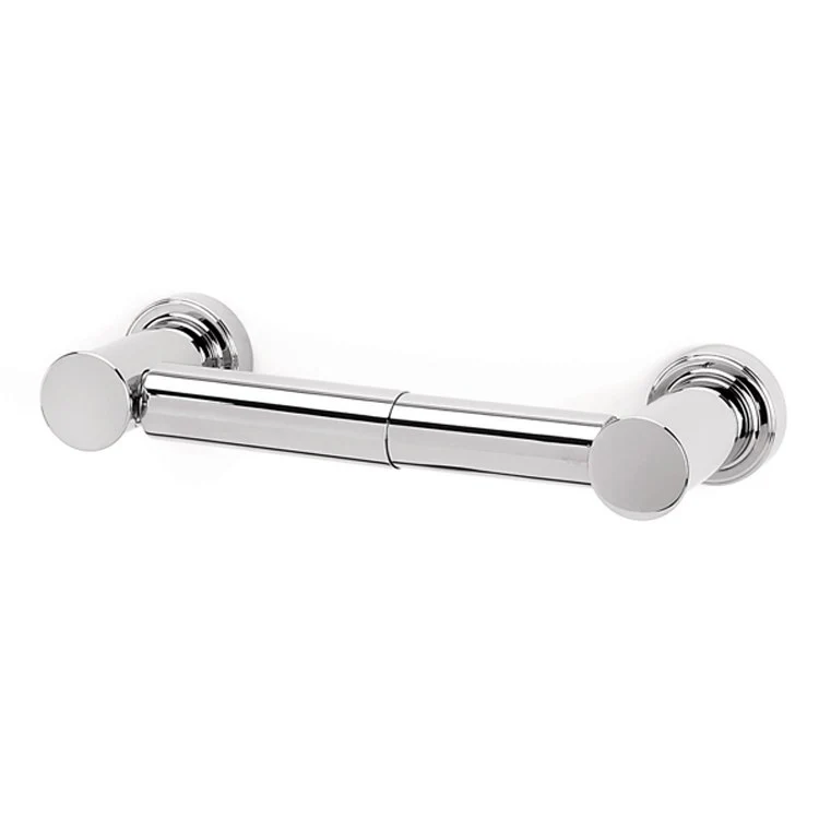 Toilet Paper Holder Infinity Bath Satin Nickel Brass 6-1/4 to 8-3/4 Inch 2-13/16 Inch Wall Mount - Frankwebs