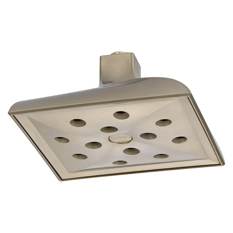 Showerhead Virage 1 Function H2Okinetic Ceiling Mount Rain Can Brilliance Luxe Gold 8 Inch 1.75 Gallons per Minute Square Full Spray - Frankwebs