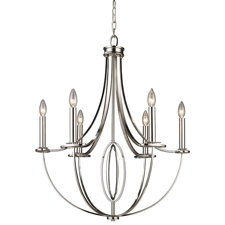 Dione Six-Light Chandelier - Frankwebs