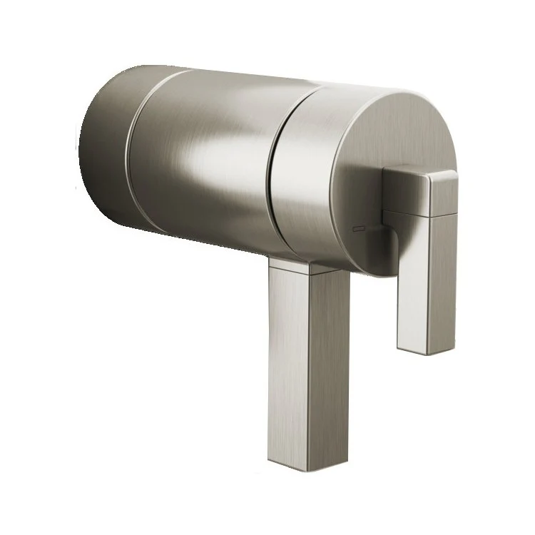 Handle Kit Frank Lloyd Wright Zinc 2 Lever Chrome ADA for TempAssure Thermostatic Valve Trim - Frankwebs