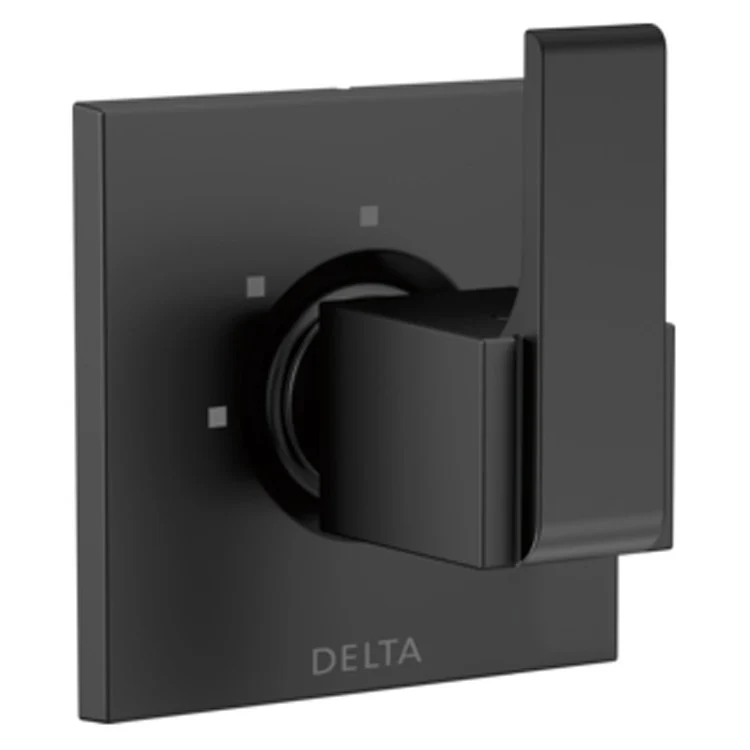 Diverter Trim Ara 3 Function 2 Port Matte Black 1 Lever ADA Escutcheon and Handle - Frankwebs