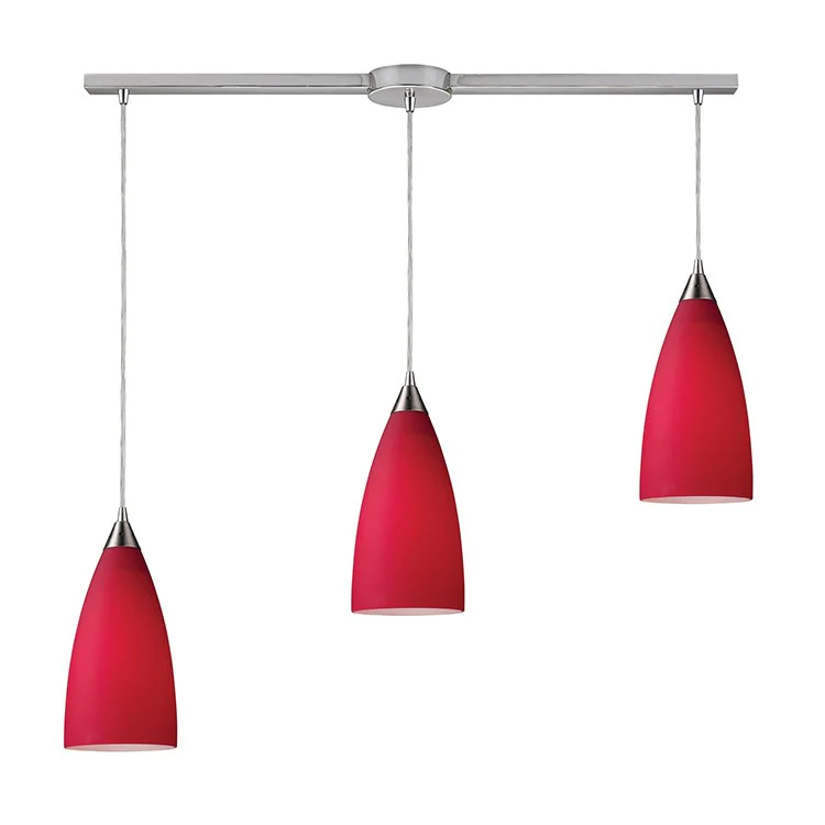 Vesta Three-Light Linear Pendant - Frankwebs