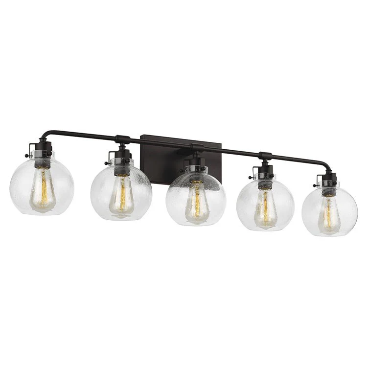 Clara Five-Light Bathroom Vanity Fixture - Frankwebs