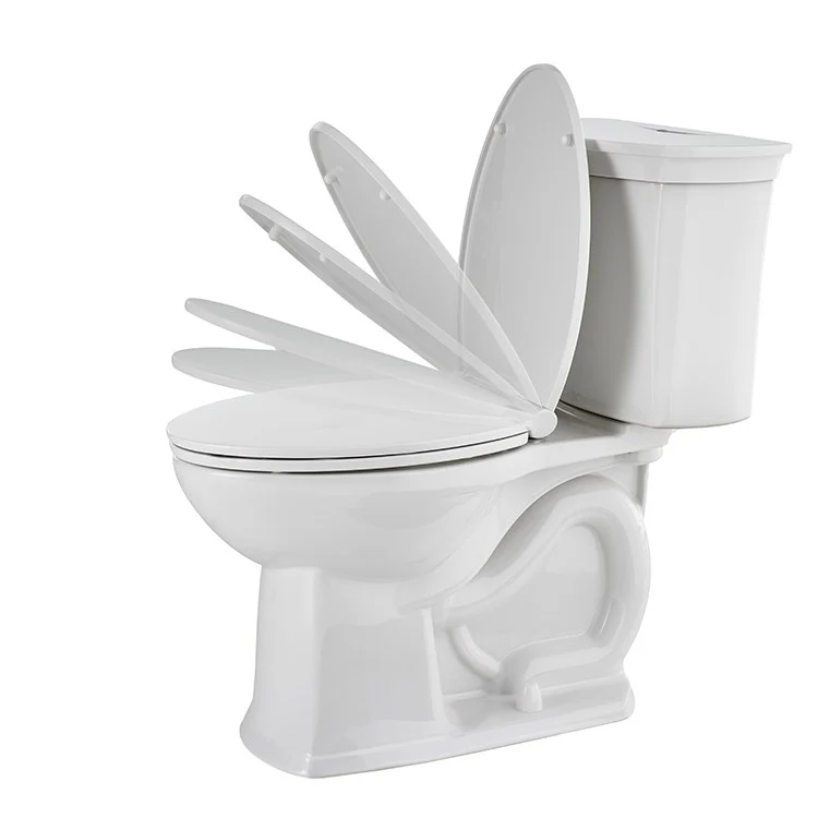 ActiClean Vormax Right Height Elongated Two-Piece Toilet with Seat/Lid - Frankwebs