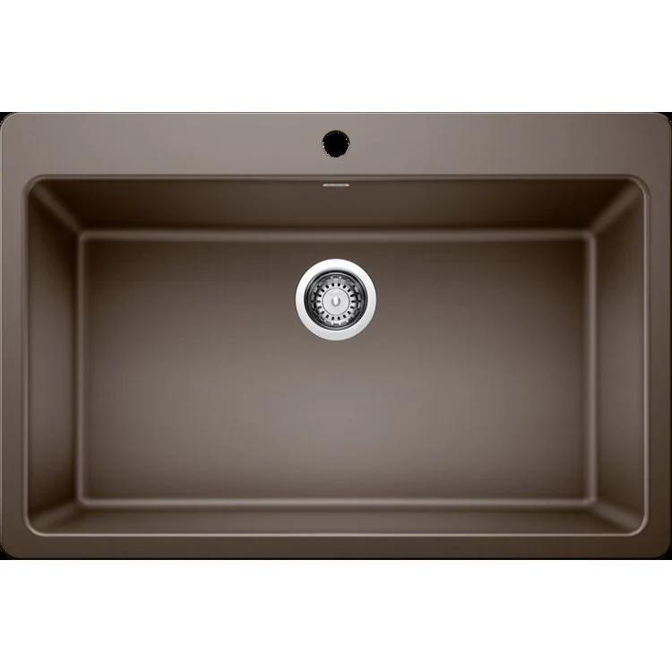 Kitchen Sink Corence 33 x 22 Inch Single Bowl Super Single 1 Hole Cafe Drop-In/Undermount - Frankwebs