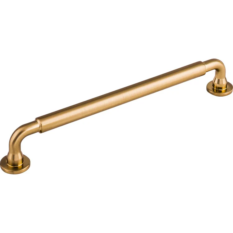 Pull Serene Lily D Handle for Decorative Hardware Honey Bronze Zinc Alloy 7-9/16 Inch - Frankwebs