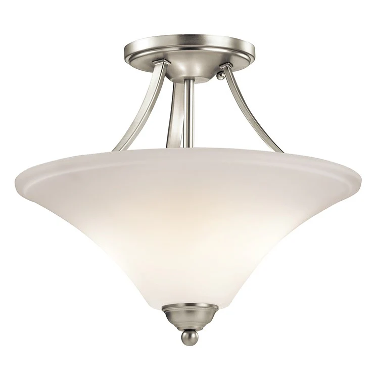 Keiran Two-Light Semi-Flush Mount Ceiling Fixture - Frankwebs