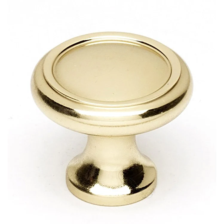 Knob V Collection Round Polished Chrome Brass 1 Inch 1 Inch 5/8 Inch - Frankwebs