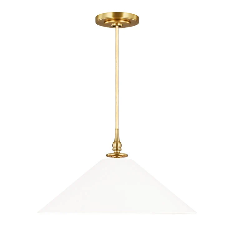 Capri Single-Light Conical Pendant by Thomas O'Brien - Frankwebs