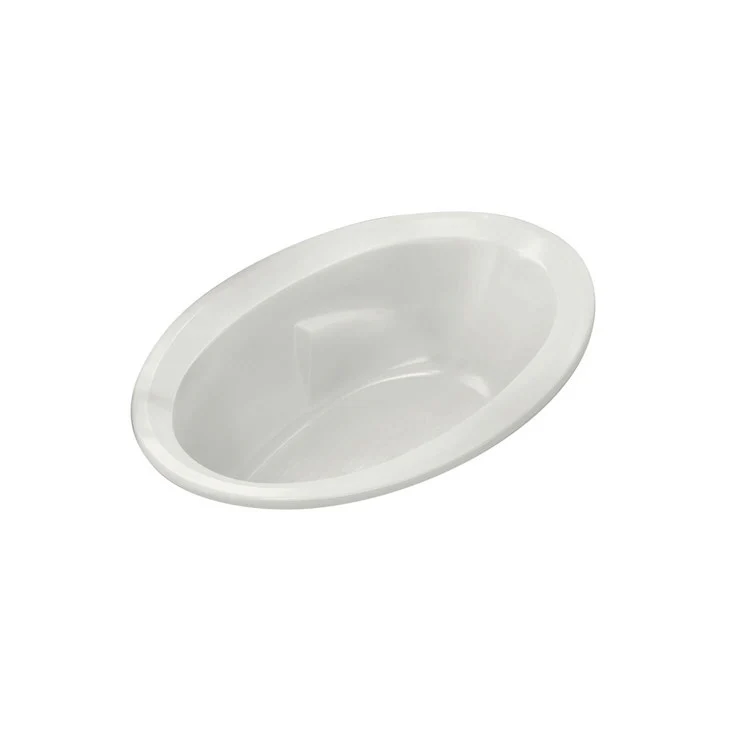 Tub Twilight 59-3/4 x 41-1/2 x 19-3/4 Inch Drop-In with Whirlpool End White Acrylic - Frankwebs