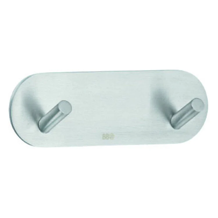 Hook Design Double Brushed Stainless Steel 7/8 x 3-1/2 x 1-1/8 Inch 1-1/8 Inch Wall Mount - Frankwebs