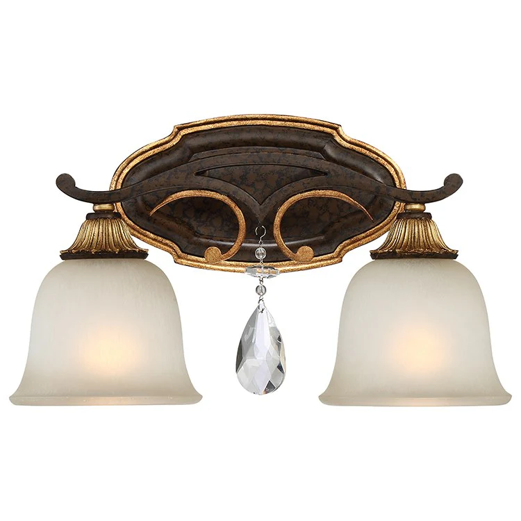Chateau Nobles Two-Light Bathroom Vanity Fixture - Frankwebs