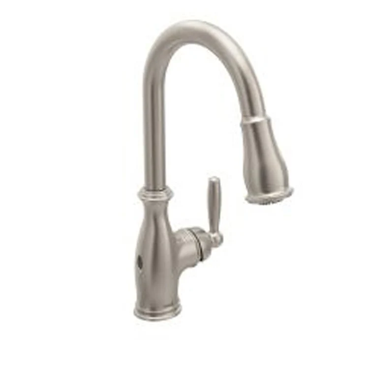 Kitchen Faucet Brantford MotionSense Wave 1 Lever ADA Spot Resist Stainless Pull Down - Frankwebs