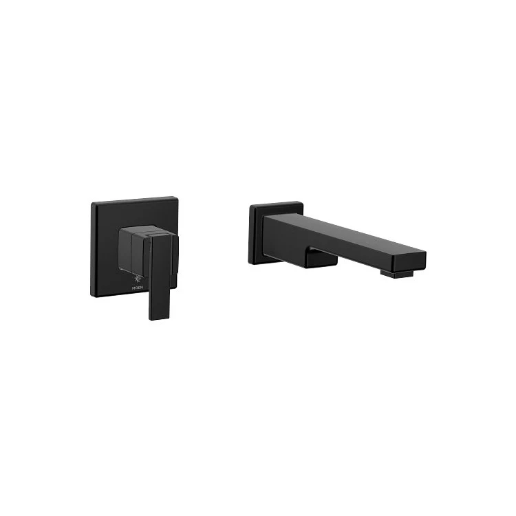 Tub Filler 90 Degree Wall Mount 1 Lever ADA Matte Black - Frankwebs