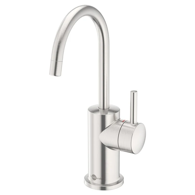 Hot Water Dispenser Showroom Modern 3010 Instant 1 Lever ADA Gooseneck Swivel 360 DEG Stainless Steel - Frankwebs