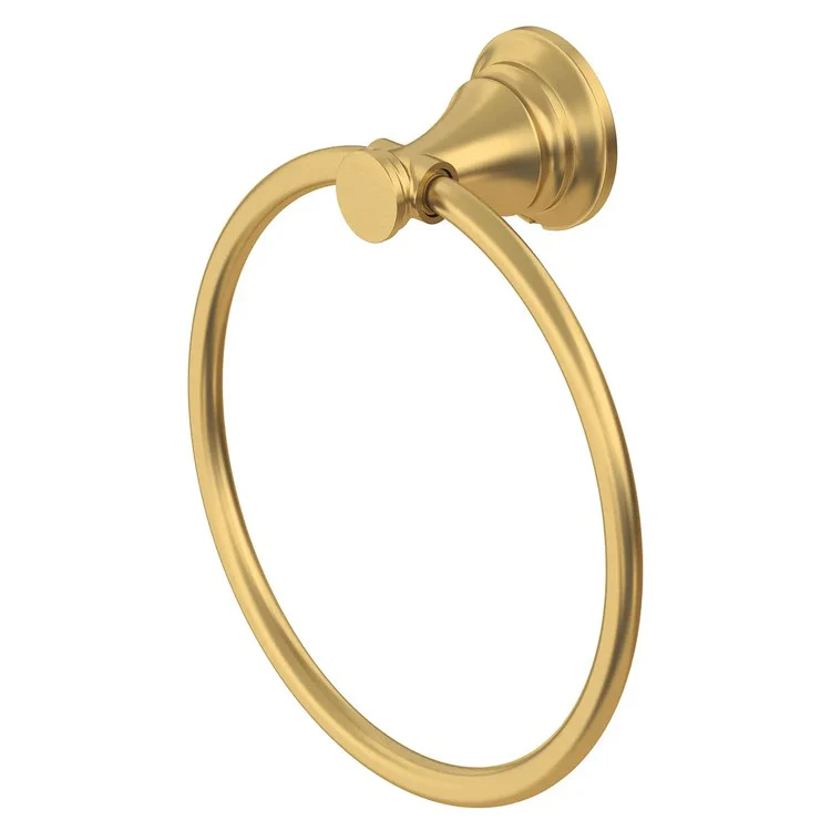 Towel Ring Delancey Closed Brushed Cool Sunrise Metal 2-7/8 Inch - Frankwebs