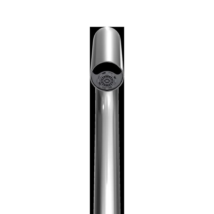 Lavatory Faucet Helix Touchless Vessel EcoPower 0.12GPC ADA Polished Chrome 0.35 Gallons per Minute - Frankwebs