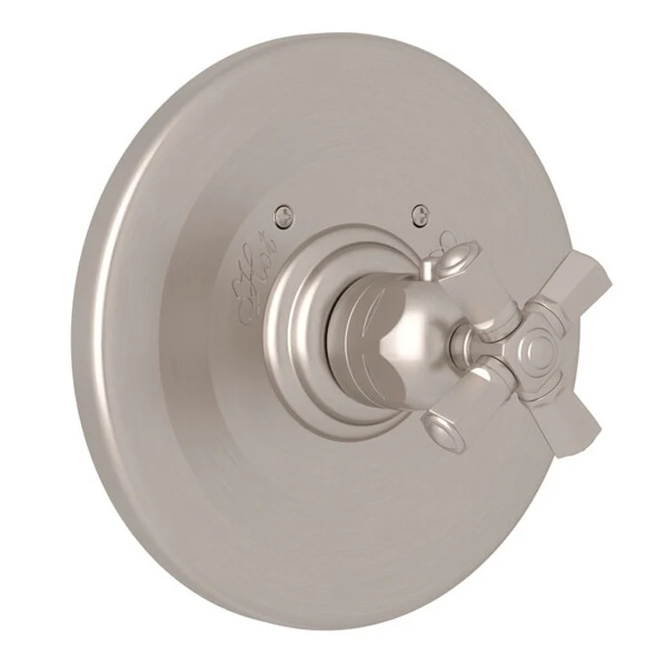 Thermostatic Trim Palladian Less Volume Control 1 Cross Polished Nickel 3/4 Inch 12 Gallons per Minute - Frankwebs