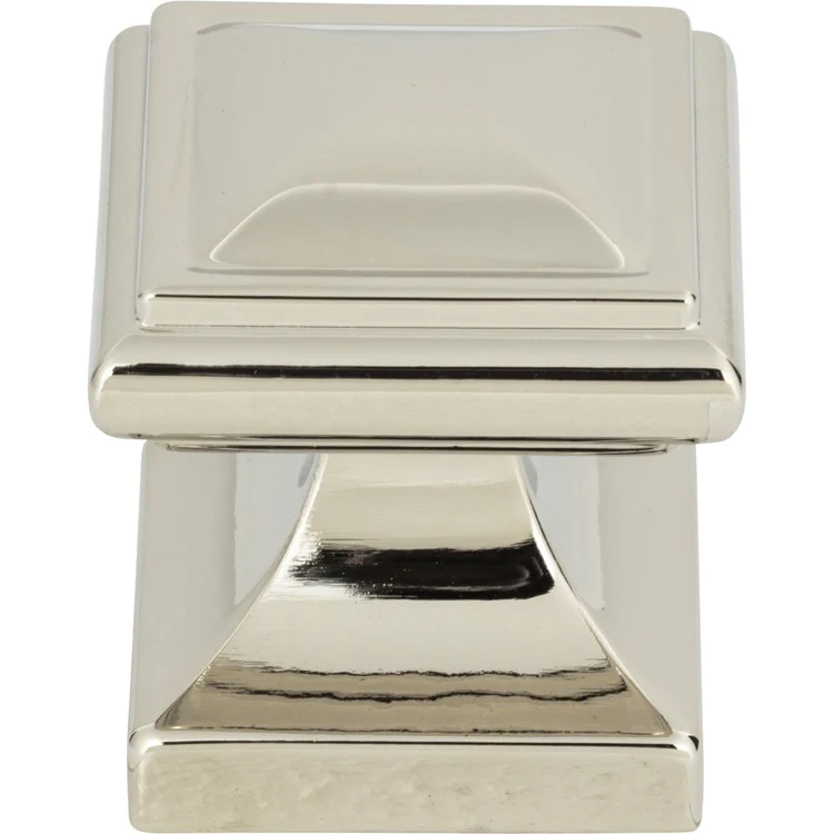 Knob Atlas Wadsworth Warm Brass Zinc Alloy 1-1/4 Inch - Frankwebs