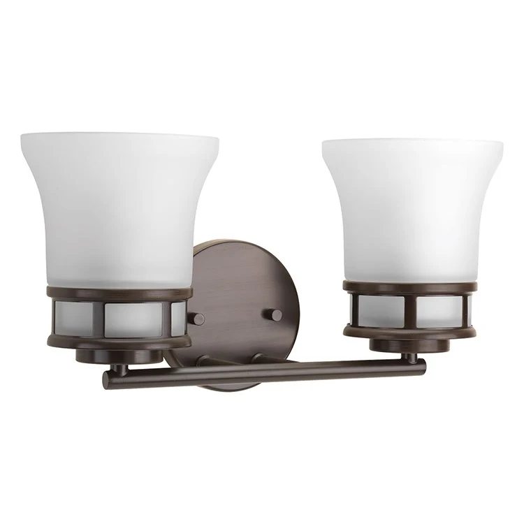 Cascadia Two-Light Bath Lighting Fixture - Frankwebs