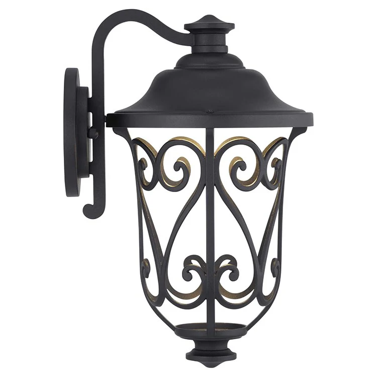 Leawood Single-Light LED Small Outdoor Wall Lantern - Frankwebs