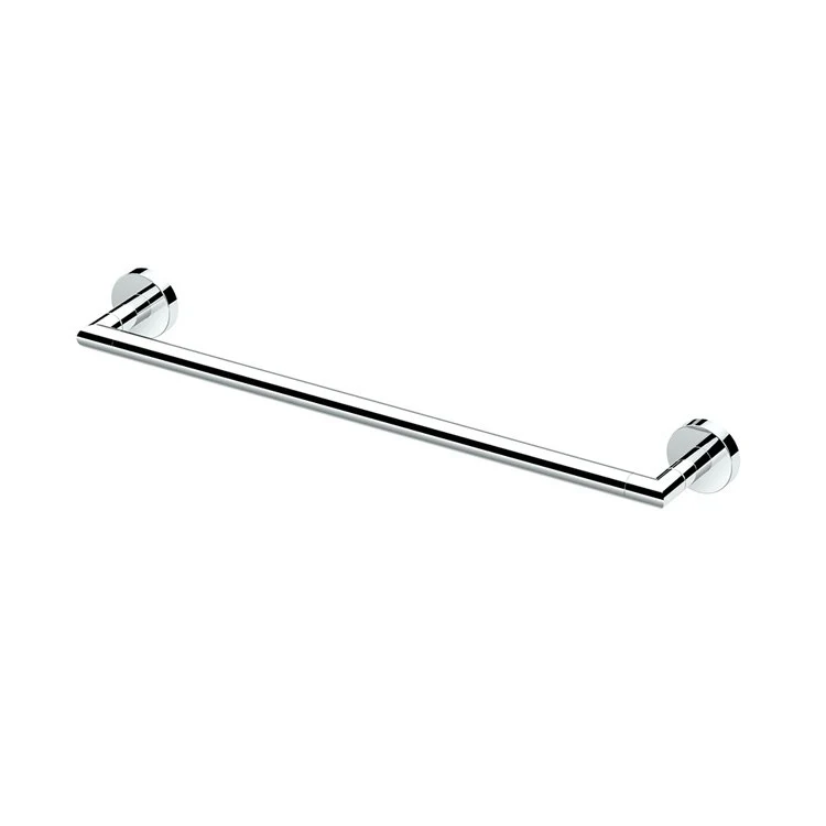 Towel Bar Glam 18 Inch Matte Black Wall Mount Metal - Frankwebs