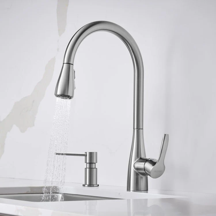 Atura Single Handle Pull Down Kitchen Faucet - Frankwebs