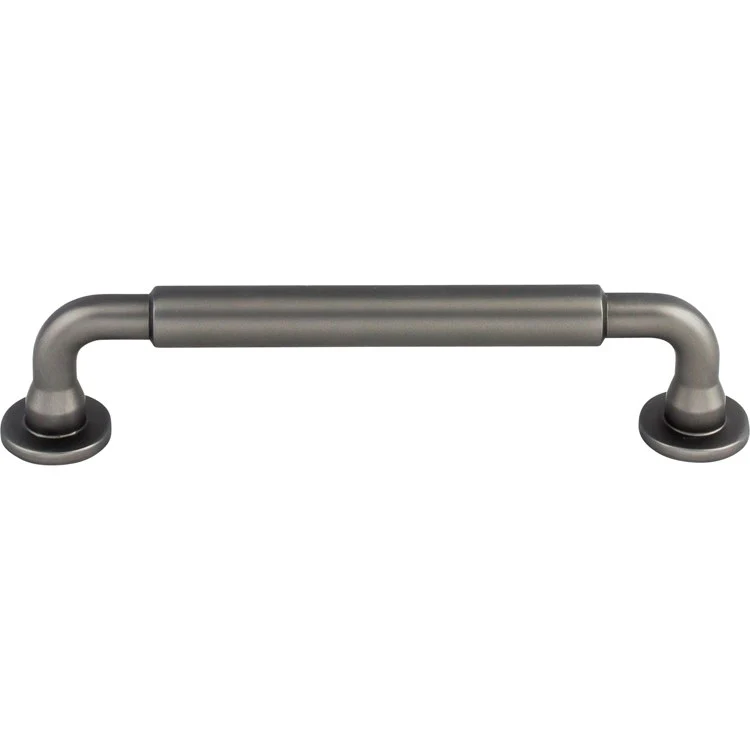 Pull Serene Lily D Handle for Decorative Hardware Ash Gray Zinc Alloy 5-1/16 Inch - Frankwebs