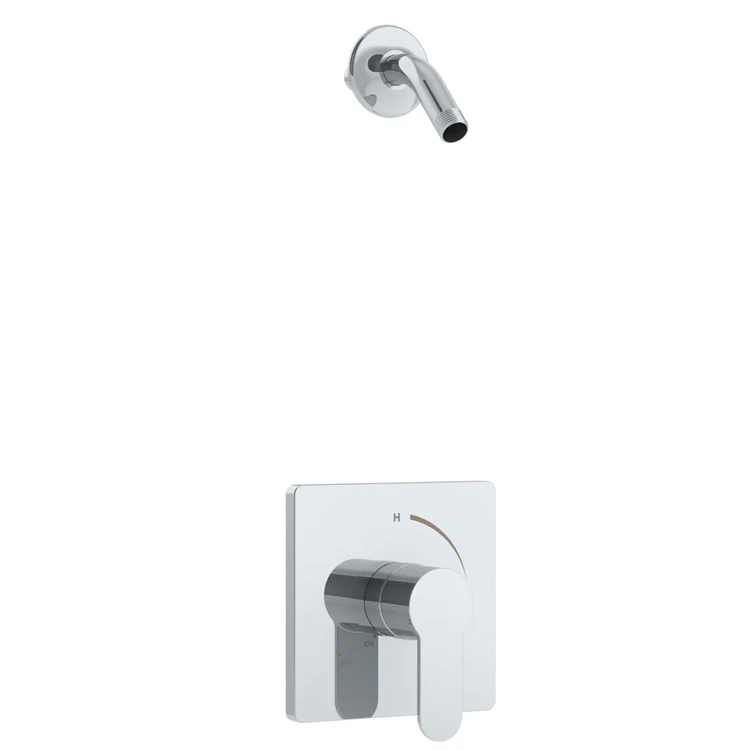 Shower Valve Trim Duro 1 Lever Polished Chrome 1.75 Gallons per Minute - Frankwebs