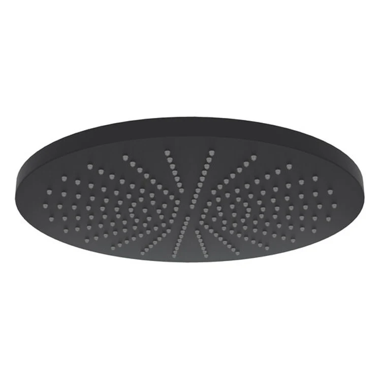 Showerhead Rodello 1 Function Matte Black 12 Inch 1.8 Gallons per Minute Round Rain - Frankwebs