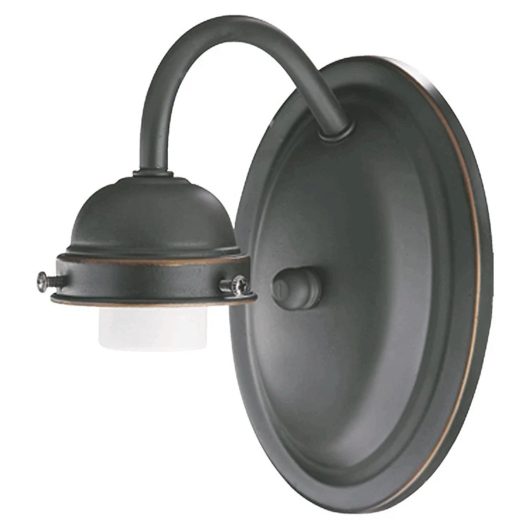 Signature Single-Light Bathroom Wall Sconce without Shade - Frankwebs