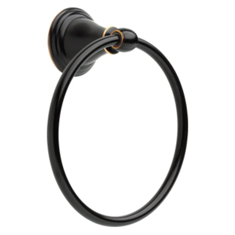 Towel Ring Windemere 6-3/8 Inch Round Closed Chrome Zinc 2-7/8 Inch - Frankwebs