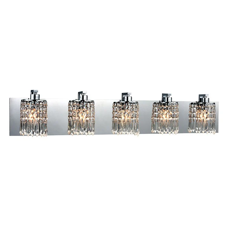 Optix Five-Light Bathroom Vanity Fixture - Frankwebs