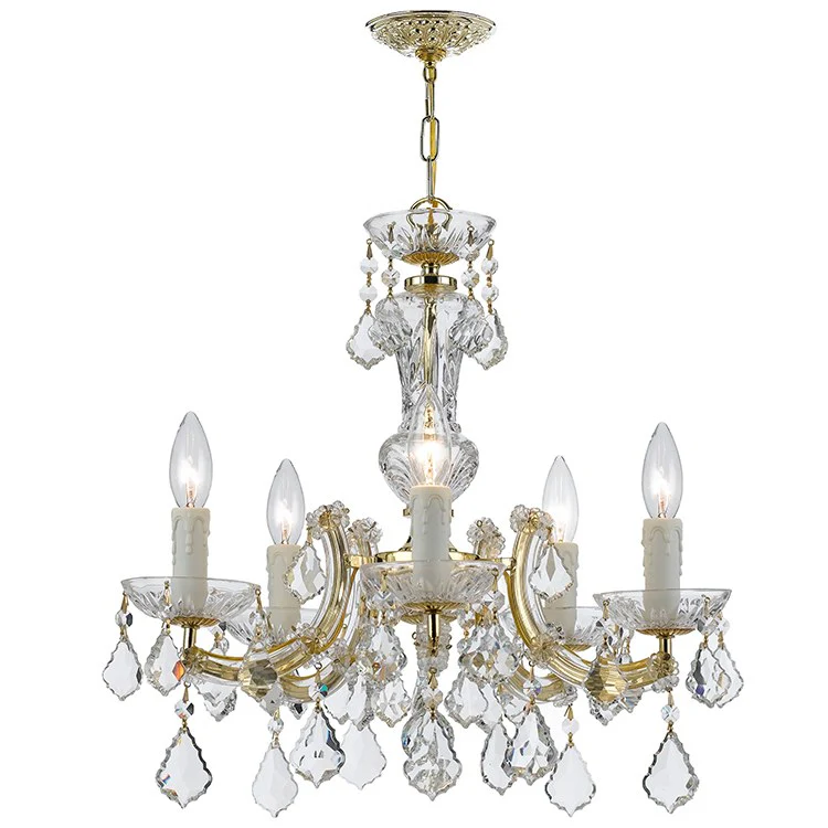 Maria Theresa Five-Light Mini Chandelier - Frankwebs