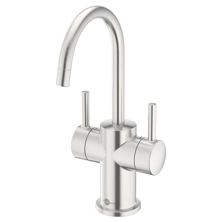 Water Dispenser Showroom Modern 3010 Instant 2 Lever ADA Gooseneck Swivel 360 DEG Stainless Steel - Frankwebs