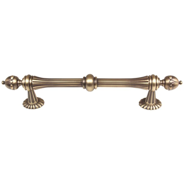 Pull Ornate Satin Nickel Brass 6 Inch 9 Inch 1-3/4 Inch - Frankwebs